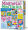4M 4563 Magnetic Mini Tile Art - DIY Paint Arts & Crafts Magnet Kit for Kids - Fridge, Locker, Party Favors, Craft Project Gifts for Boys & Girls