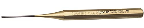 Draper 51645 119 Expert Octagonal Parallel Pin Punch, 2mm x 150mm , Blue
