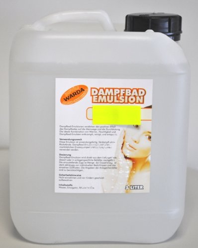 5 l Warda Emulsion Japnisches Heilpflanzenöl für das Dampfbad, Dampfbademulsion