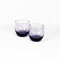 Pasabahce Lot de 3 Verres à Eau et jus Violet 340 ML