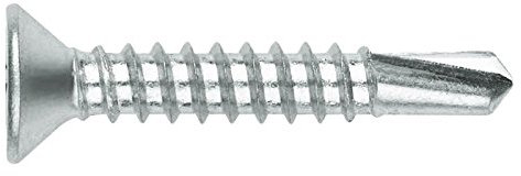 INDEX Fixing Systems DIN-7504-P HP Z - Pack de 75 tornillos autotaladrantes con cabeza avellanada y huella Phillips (cincados, 4,8 x 32 mm)