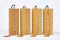 Koshi Klangspiel 4er Set, Windspiel, Yoga, Entspannung, Oberton, Gartendeko, Baby, Senioren, Wellness, Klangtherapie, Bambus