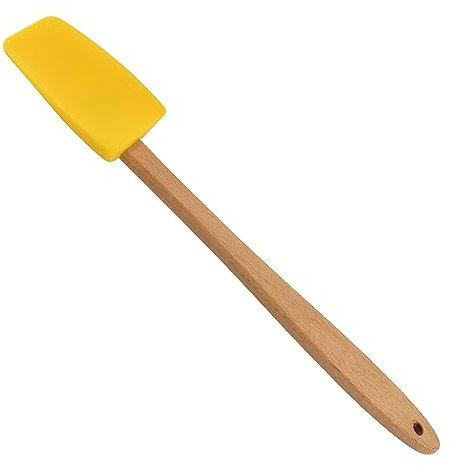 SILICONE MINI SPOON/SPATULA YELLOW