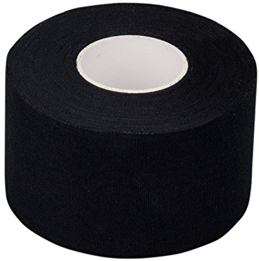 Sport Tape | Breite: 3,8 cm | Länge: 9,1 Meter | elastisches, selbsthaftendes und hautfreundliches Sporttape | Farbe: schwarz (1)