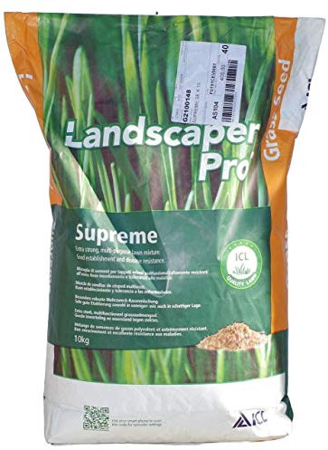 LANDSCAPER PRO SEMENTI per Prato ERBOSO Professionale (Supreme, 10 kg)