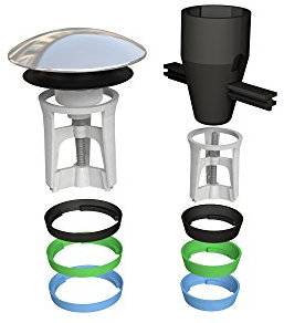 Tapparello BIDET LAVABO con dispositivo di aggancio da 1 e da 11/4 BONOMINI tappo piletta