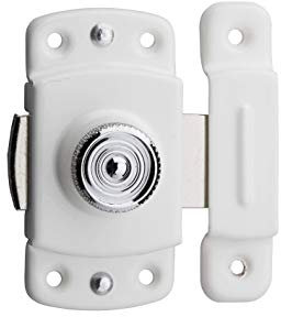 THIRARD - Verrou pour porte d'ameublement, 35mm, blanc