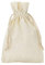 | 5 Baumwollsäckchen, zertifiziert, Stoffbeutel, Größe 30x20 cm mit Baumwollkordel, Ostern, Hochzeit, Geschenksäckchen, Nikolaussäckchen, Weihnachtsverpackung (Creme)