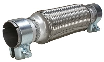 Reparatur Flexrohr Ø 63,5 x 150 mm Rohrverbinder Flexstück Universal mit Schellen ohne Schweißen