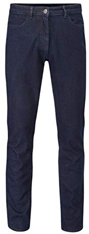 Rohan Women's Nordic Jeans, Ladies Light Weight Winter Jeans with Secure Pockets - Dark Denim, Size 8 LNG