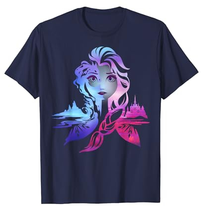 Disney Frozen 2 Elsa Split Design T-Shirt
