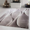Carpetsale24 Teppich Wohnzimmer Moderne Ombre Design Braun - Beige - Creme 160 x 230 cm - Kurzflor Teppich Schlafzimmer Pflegeleicht und Extra Weich - Flauschiger Teppich Waschbar Esszimmer Küche