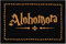 MoonWorks® Fußmatte mit Aufschrift Alohomora Türmatte für Fantasy-Fans Zauberspruch rutschfest & waschbar schwarz 60x40cm