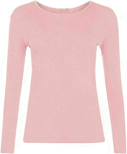 21Fashion Kids Plain Basic Top Long Sleeve Womens Girls Boys Uniform T-Shirt Tops