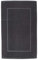 søstre & brødre 2X Badvorleger Badematte 50x80 cm | Anthrazit | 100% Baumwolle Frottier | ÖKO-TEX Standard - Made IN EU | Extra Dicke Qualität 900 g/m²