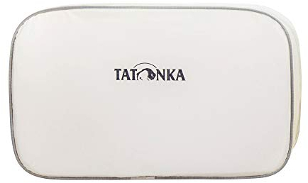 Tatonka Packtasche SQZY Zip Bag 8l - Ultraleichter Packsack mit Reißverschluss - ideal zum Sortieren des Reisegepäcks - 8 Liter - PFC / PFAS-frei - weiss, Lighter Grey