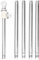 Cabilock 1 Satz 5FT Fahnenmast Kit mit Halterung Fahnenstange Flaggenmast Flaggenstange Outdoor Fahnenhalter mit Drehbaren Ringen für Fahnen Flaggen Wandmontage
