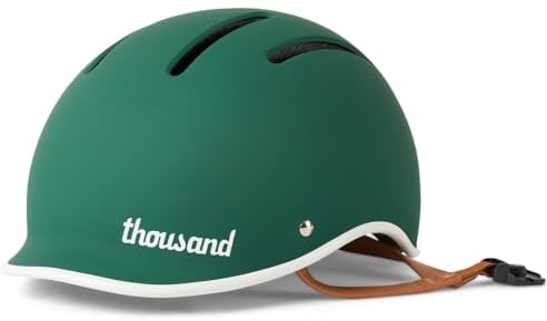 Thousand Jr. Fahrradhelm Kinder – Reflektierende Aufkleber mit magnetischer Schnalle & Anti-Klemm – Für Skaterhelm Kinder Roller und Skateboard