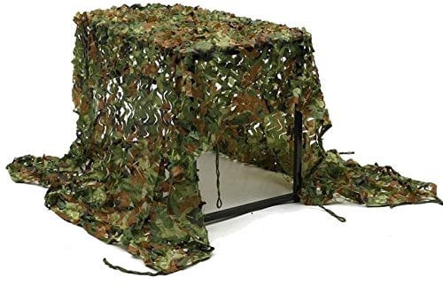 Camouflage Netting Army Camo Net, Camouflage Net,Camo Shade Sun Netting Sunscreen Mesh Sunshade Tent,Suitable for Photography Decoration Garden Hide Military Army Disguises Hunting Shooting,Multiple,