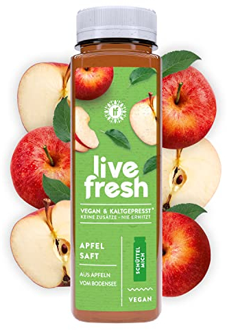 LiveFresh Apfelsaft Kaltgepresst¹ - 12x250ml