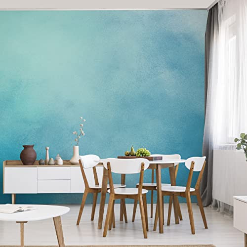 Muralo VLIES FOTOTAPETE 135x90 TAPETE Wandtapeten Blaues ABSTRAKTES Ombre Wohnzimmer Schlafzimmer Moderne Wandbilder XXL Wand Dekoration Abstrakt Luxus Br. 135 cm x Hö. 90 cm