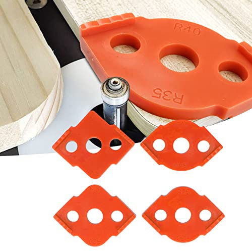 Radius Jig Router Template Radius jig Corner Positioner 8 Specifications, ABS CNC Jig Radius Corners R5 R10 R15 R20 R25 R30 R35 R40, Corner Radius Routing Router Accessories & Parts