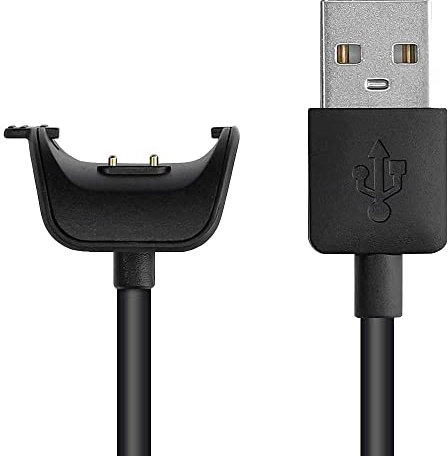 OcioDual Caricatore 1m Nero Compatibile con Samsung Galxy Fit 2 SM-R220 Cavo di Ricarica USB Supporto per Accessori Smartwatch