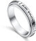 I am Enough Spinner Ring 925 Sterling Silber Fidget Ring für Angst Stressabbau Langeweile ADHS Autismus Ringe (54 (17.3))