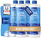 PRINOX® Ultraschallreiniger Konzentrat 4x 1030ml inkl. 2x Mikrofasertuch I Extrem ergiebig für 700 Bäder je Flasche - Für Brille, Schmuck, Gebiss, Kleinteile - Ultraschallgeräte, Ultraschallbad
