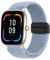 Cinturino per Amazfit Active/Active 2, 20mm Cinturino Intrecciato Elastico Sportivo Regolabile per Amazfit GTS/GTS 2/GTS 2e/GTS 2 Mini/GTS 3/GTS 4/GTS 4 Mini/GTR 42mm/GTR Mini/Amazfit Bip/Bip U/Bip 3