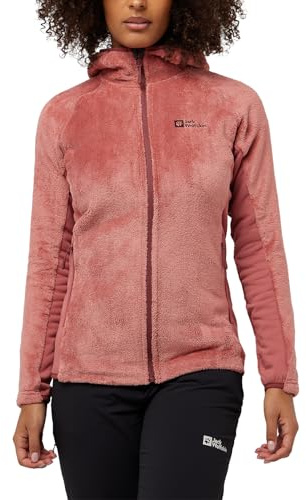 Jack Wolfskin Damen Rotwand Hooded Fz W, Mineral Red, S EU