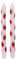 2 x handbemalte 3D-Erdbeeren-Dinner-Kerzen, ideales Geburtstags- oder Muttertagsgeschenk, geruchlos, 8 Stunden Brenndauer, umweltfreundliche Verpackung, Sommer-Tischdekoration, hergestellt von Talking