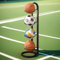 StyBtt 4 Strati Porta Palloni, Rastrelliera per Palloni Verticale, Porta Palloni da Calcio, Porta Pallone da Calcio, Scaffale di Stoccaggio Della Palla Rimovibile, Rastrelliera da Calcio Basket