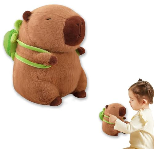 Xiujuers Simulación Carpincho Juguetes Peluche, Capibara Capibara, Regalo para Niños (35CM)