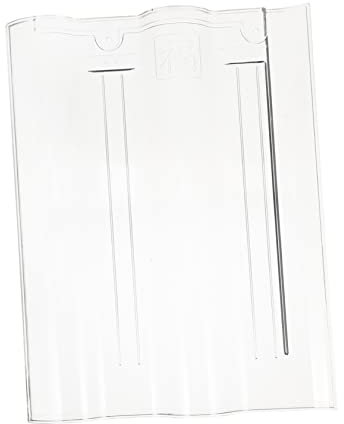 FONDOTIN Transparentes Ersatzmaterial Für Gartenpavillon Witterungsbeständig Leicht Zuschneidbar Für Terrassenüberdachung Und Gewächshäuser