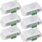 Heilanole Lot de 6 Détecteurs de Mouvement PIR 12 V 24 V à LED, Détecteur de Mouvement, Interrupteur D'Éclairage, Détection Infrarouge, Fonction de Synchronisation de Mouvement