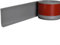 Battiscopa impermeabile in PVC per la decorazione domestica, pratico stampaggio decorativo (grigio)