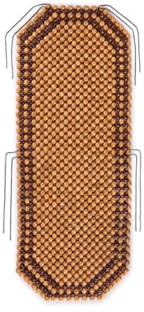 RIDEX 100122A0008 Autositzauflage Vorne beige/braun