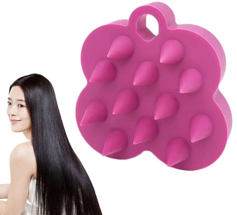 Kopfhautbürste Weiches Silikon Massagegerät | Kopfhautmassagegerät für Kopf Shampoo Dusche Waschen Entspannung Gesundheitspflege Bad Salon Zuhause