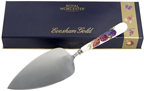 Royal Worcester Evesham Gold Cake Slice