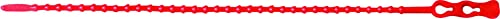 Sapi Kabelbinder CLICKTIE-Serie (3,8x240mm, Rot, 100 Stück) 491192