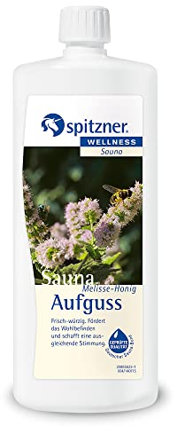Essenza per sauna Melissa-Miele (1000 ml) di Spitzner
