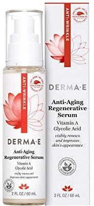 DERMA E Anti- Wrinkle Night Serum with Vitamin A and Vitamin E 2oz