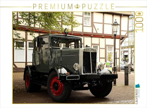 CALVENDO Puzzle Automobile vergangener Jahrzehnte | 1000 Teile Lege-Größe 64 x 48 cm Foto-Puzzle für glückliche Stunden