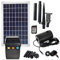 SOLAR TEICHPUMPE Garten BRUNNEN Oasis Oasis 801R Solarbrunnen Springbrunnen WASSERSPIEL Solar-Teichpumpen-Set für Garten und TEICH, Akku, mit STABILEM ALU-Rahmen (7-SP01105)