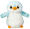 Aurora World 73888 Peluche Pingouin à Pompon Bleu 15 cm
