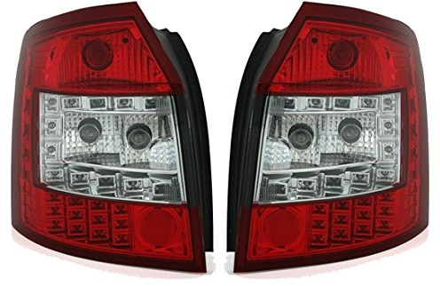 Eagle Eyes LED Rückleuchten Set in Klarglas Rot Weiß