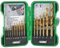 Draper 18549 15 Piece Titanium Nitride Coated HSS Drill Bit Set