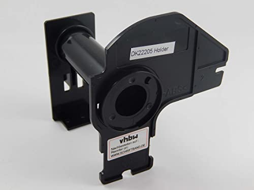 vhbw Etikettenhalter kompatibel mit Brother DK-22205 Etiketten-Rolle für Etiketten-Drucker