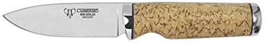 Cudeman Survival Messer polierter Birch Holz mit schwarzem Liner, Klingenlänge: 10, CUDM-1399